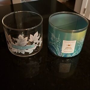 Bath & Body Works/White Barn empty candle vessels